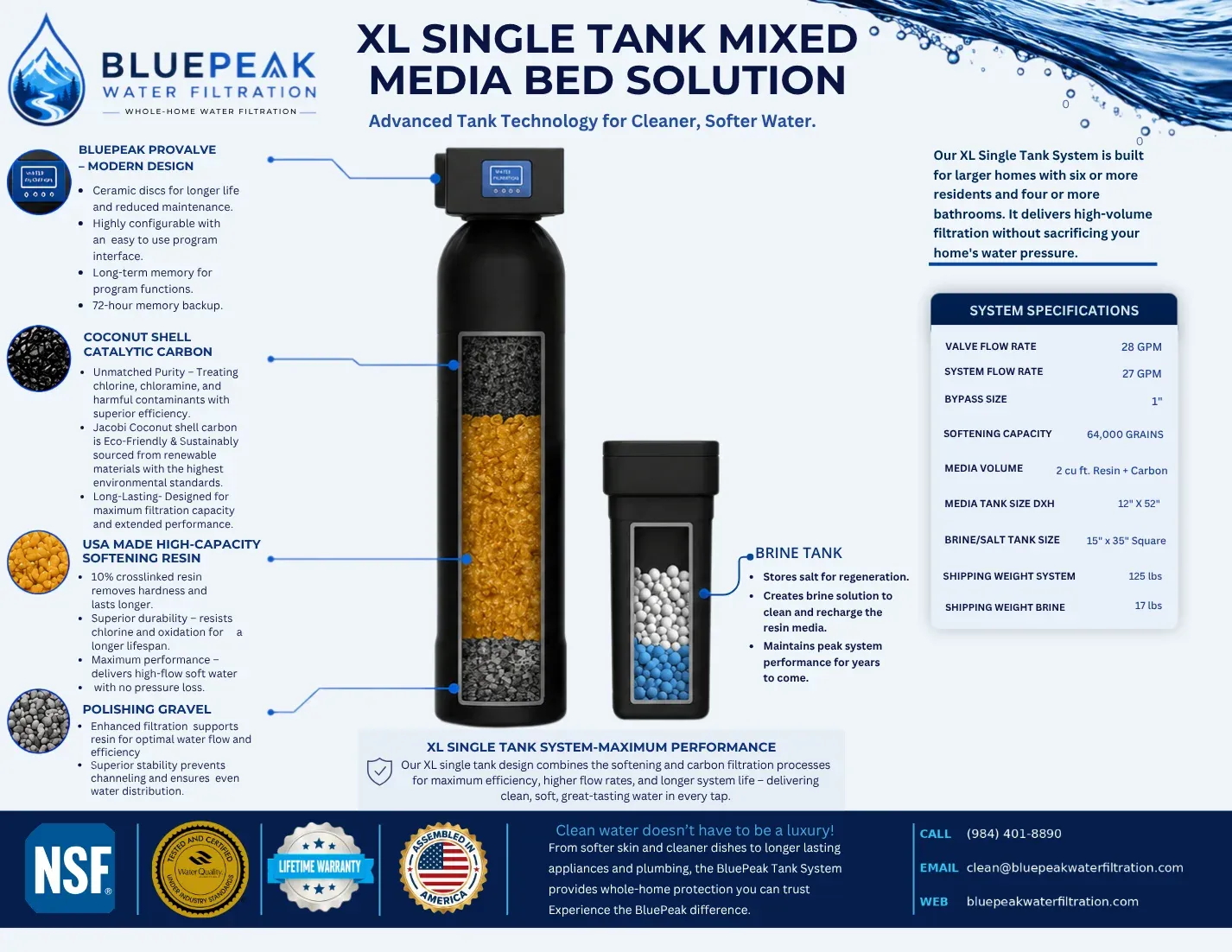 Preview of the Single Tank XL brochure